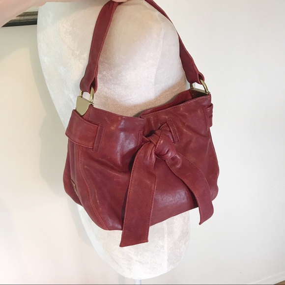 Kooba Handbags - Kooba Elisha Mini Bow Bag New Gold Hardware